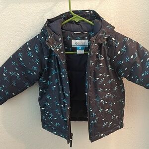 Pre-owned Columbia winter coat-boys 3T-Blue